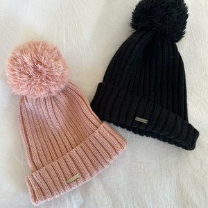 Set of Calvin Klein Hats (Pink and Black)
